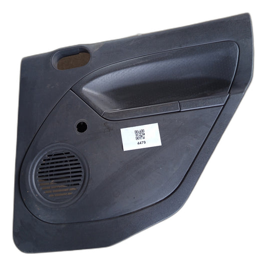 Forro Porta Traseiro Direito Ford Fiesta 2003 A 2012 Cinza-escuro