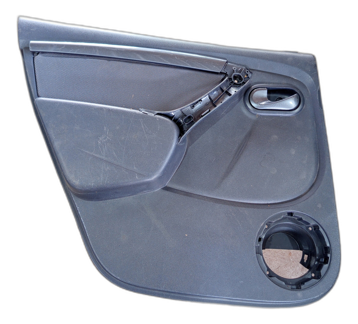 Forro Porta Traseiro Esquerdo Renault Duster 2012 A 2015 Cinza-escuro