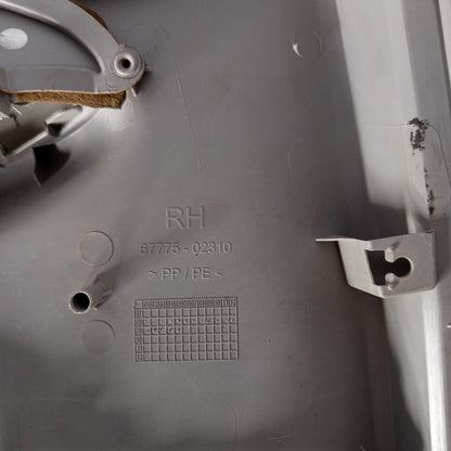 Forro Porta Traseira Lado Direito Toyota Corolla Xei 09/14 Cinza-escuro