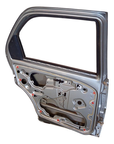 Porta Traseira Esquerda Fiat Palio Adventure 2009 A 2012 - Traseira - Esquerdo