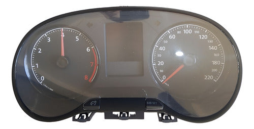 Painel Instrumento G7 G8 Vw Gol Slsaveiro Voyage 2016 A 2022 - Preto