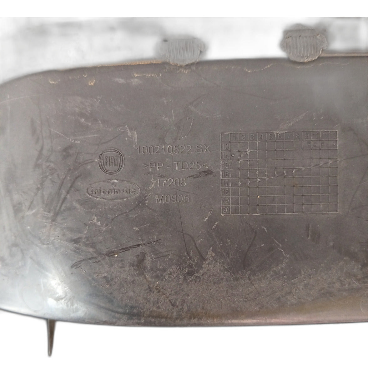 Forro De Porta Traseiro Esquerdo Fiat Strada 2014 A 2016