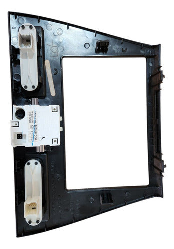 Moldura Rádio Relógio Ford Fusion 07/2009 - Preto