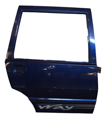 Porta Traseira Direita Fiat Uno 2011 - Traseira - Direito