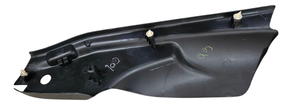 Acabamento Lateral Banco Soleira Direita Traseiro Vw Gol G7 Preto