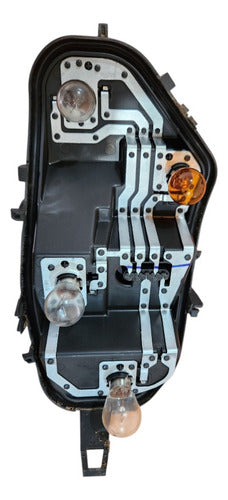 Circuito Lanterna Traseiro Soquete Dir Fiat Mobi 2016 A 2022 Direito/passageiro