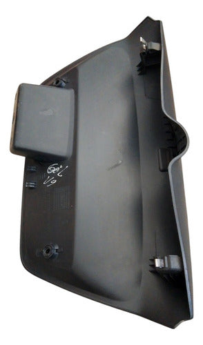 Moldura Tampa Traseiro Acabamento G7 G8 P Vw Gol 2017 A 2017 - Preto