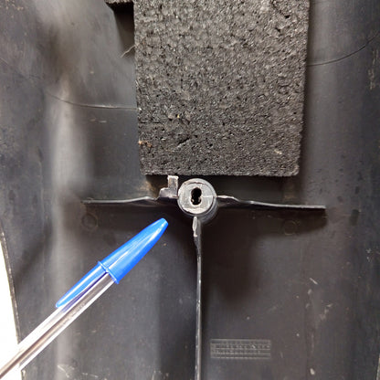 Acabamento Chave Seta Inferior Pálio 2002 2004 A 2008