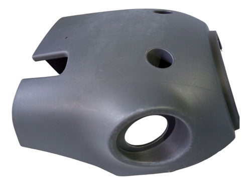 Moldura Inferior Coluna Acabamento Direção Siena 2013 A 2015 - Cinza