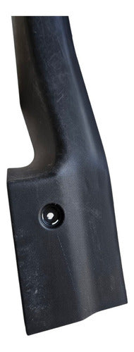 Soleira Traseiro Direito Porta Grand Fiat Siena 2012 A 2017 Cinza