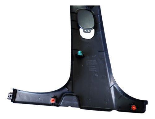 Acabamento Coluna Fiat Argo Strada 2020 A 2021 - Preto