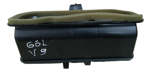 Moldura Duto Ar Acabamento Vw Gol Saveiro Voyage 2012 A 2015 - Preto