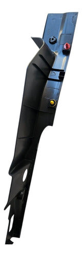 Soleira Traseiro Direito Porta Grand Fiat Siena 2012 A 2017 Cinza