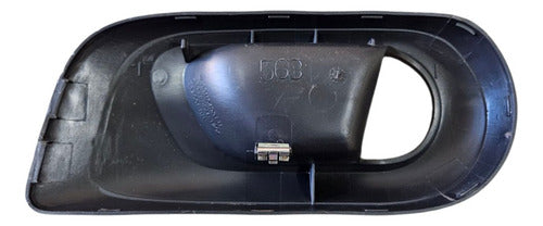 Acabamento Moldura Maçaneta Interna Traseira Esquerda Corsa - Preto