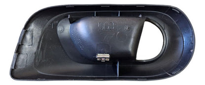 Acabamento Moldura Maçaneta Interna Traseira Esquerda Corsa - Preto