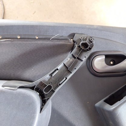 Forro Porta Dianteira Esquerda Renault Sandero 2009 2012 Cinza-escuro