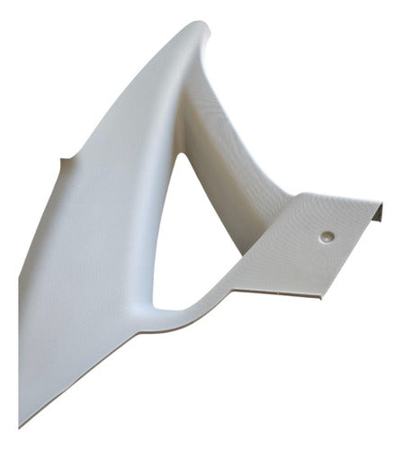 Acabamento Coluna Lado Esquerdo Fiat Grand Siena Usado - Branco