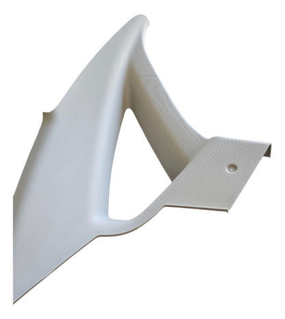 Acabamento Coluna Lado Esquerdo Fiat Grand Siena Usado - Branco