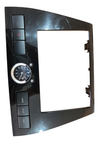 Moldura Rádio Relógio Ford Fusion 07/2009 - Preto