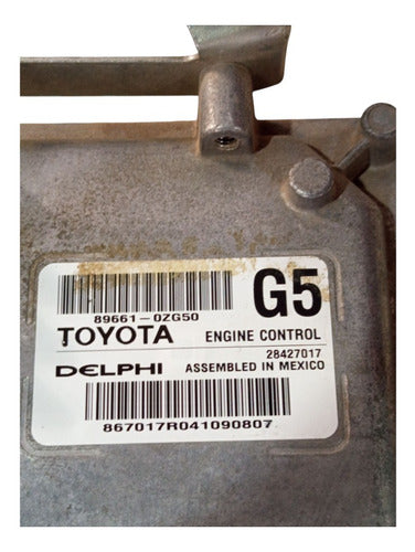 Módulo Injeção 2.0 Corola Xei G5 Toyota Corolla 2014 A 2019