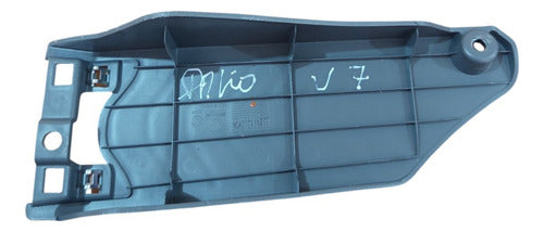 Apóio Descanso Pé Moldura Grand Fiat Palio Siena 2013 A 2014 - Cinza-escuro