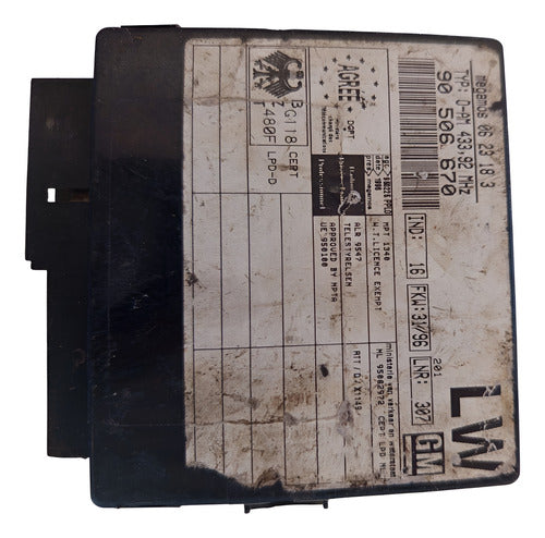 Módulo Central Alarme Gm Astra Vectra 1997 A 2005