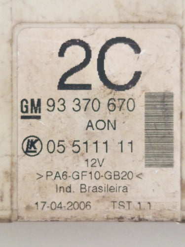 Módulo Conforto Central Gm Corsa Meriva Montana 2002a 2012
