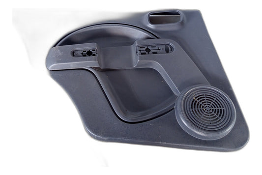Forro De Porta Traseiro Esquerdo Fiat Uno Vivace 2010-2016 Cinza-escuro