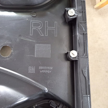 Forro De Porta Traseira Direita Chevrolet Onix 2013 A 2019 Preto